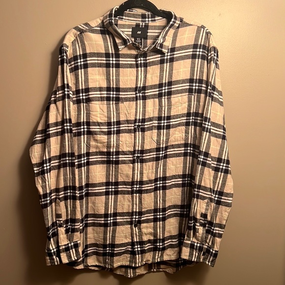 H&M Flannel Button Down - Picture 1 of 3
